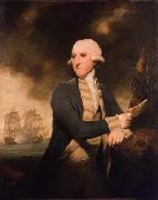 Sir Joshua Reynolds Portrait of Admiral Sir Samuel Hood, later Lord Hood china oil painting artist